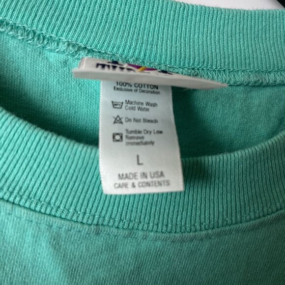 Myrtle Beach T Shirt Vintage Green Extra Large XL Embroidered Tee - Picture 12 of 12